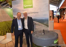 Simon Jones and Roger Vos of Genap were part of the Royal Brinkman booth